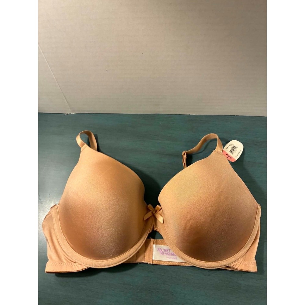 Secret Treasures Tailored T-Shirt Bra‎ Fawn Beige Underwire 34D New NWT